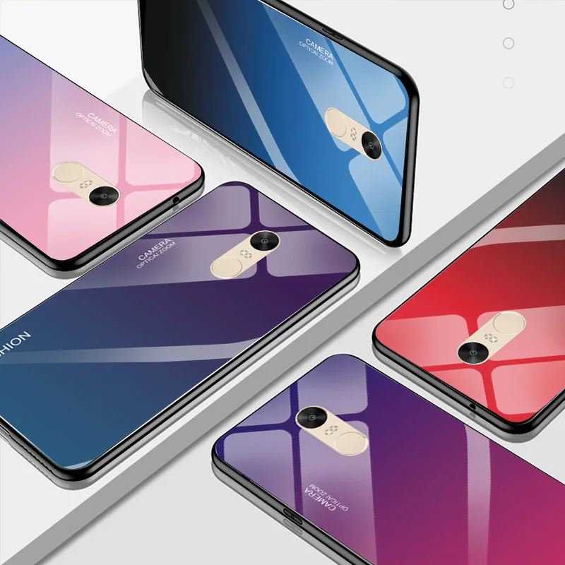 Gradient Tempered Glass Phone Cases For Redmi Note 4 Global Soft Edge Cover For Redmi Note 4X Protective Back Cover Housing
Gradient Tempered Glass Phone Cases For Redmi Note 4 Global Soft Edge Cover For Redmi Note 4X Protective Back Cover Housing