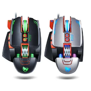 Gamer Gaming Mouse USB Wired Macro Programmable 3200D F/S Custom 8 Button Mice