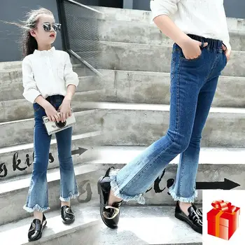 Pants Capris Girls' Clothing 2020 Spring Fashion Denim Blue Mid Waist New Arrival Surprise Price Easter Boutique Girl Pants
Pants Capris Girls' Clothing 2020 Spring Fashion Denim Blue Mid Waist New Arrival Surprise Price Easter Boutique Girl Pants
