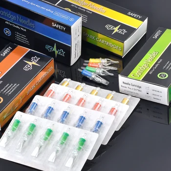 20pcs/set Disposable Semi-Permanent Makeup Tattoo Cartridge Needle RL/RM/M1/RS Tattoo Gun Supplies 1RL/3RL/5RL/7RL Professional
20pcs/set Disposable Semi-Permanent Makeup Tattoo Cartridge Needle RL/RM/M1/RS Tattoo Gun Supplies 1RL/3RL/5RL/7RL Professional