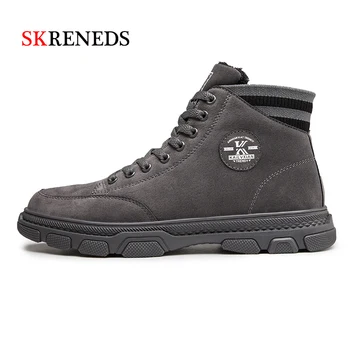 SKRENEDS Men's Boots Winter Solid Color High Top Thick-soled Non-slip Men's Shoes boots retro tooling boots Martin shoes
SKRENEDS Men's Boots Winter Solid Color High Top Thick-soled Non-slip Men's Shoes boots retro tooling boots Martin shoes