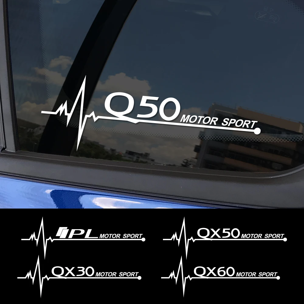 2PCS Auto Side Window Reflective Vinyl Stickers Decals For Infiniti Q50 Q30 Q60 Q70 IPL QX50 QX30 QX60 QX70 QX80 Car Accessories
2PCS Auto Side Window Reflective Vinyl Stickers Decals For Infiniti Q50 Q30 Q60 Q70 IPL QX50 QX30 QX60 QX70 QX80 Car Accessories
