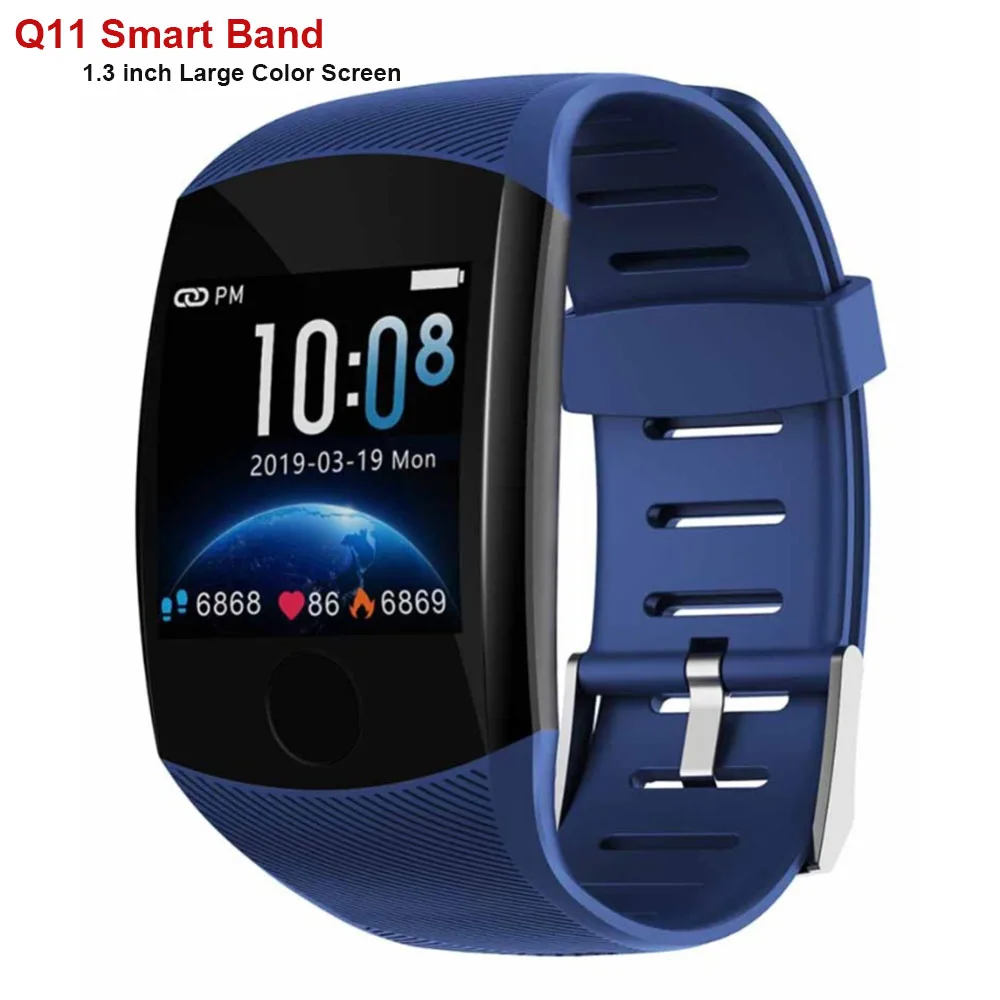 New Smart Band 1.3 inch Big Screen 45 Days Long Standby Waterproof Fitness Tracker Heart Rate Monitor Blood Pressure Bracelet
New Smart Band 1.3 inch Big Screen 45 Days Long Standby Waterproof Fitness Tracker Heart Rate Monitor Blood Pressure Bracelet