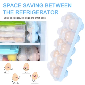 1pc High Quality Kitchen PP Storage Box Home Food Container Organizer Refrigerator Storing Egg Tools 10 / 20 Eggs Storage Boxes
1pc High Quality Kitchen PP Storage Box Home Food Container Organizer Refrigerator Storing Egg Tools 10 / 20 Eggs Storage Boxes