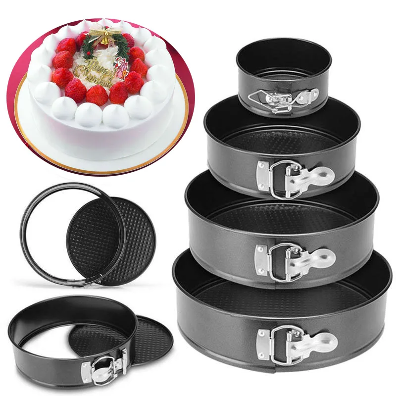 Cake Baking Pans Kitchen Cake Tool Round Shape Non-stick Cake Mold Cake Decorating Tool Kitchen Accessories Gadget Drop Shipping
Cake Baking Pans Kitchen Cake Tool Round Shape Non-stick Cake Mold Cake Decorating Tool Kitchen Accessories Gadget Drop Shipping