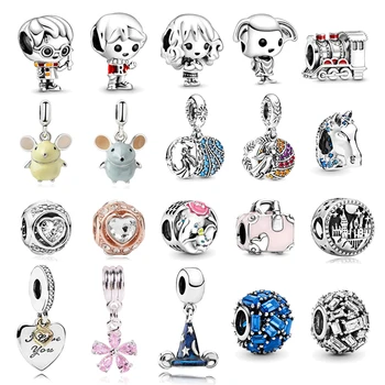 Boosbiy 2pc 45 Styles Fashion Harry Magic Charm Beads Fit Brand Bracelets & Necklaces DIY Cartoon Jewelry Accessories Making
Boosbiy 2pc 45 Styles Fashion Harry Magic Charm Beads Fit Brand Bracelets & Necklaces DIY Cartoon Jewelry Accessories Making