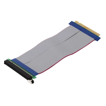 PCI-Express PCI-E 16X Riser Card Ribbon Extender Extension Cable
PCI-Express PCI-E 16X Riser Card Ribbon Extender Extension Cable