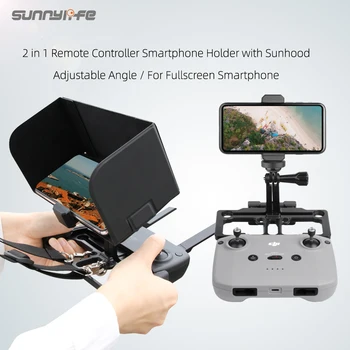 Mavic Mini 2 Remote Controller Mobile Phone Holder with Sunshade Full Screen Smartphone Holder for Mavic Air 2/Mini Accessories
Mavic Mini 2 Remote Controller Mobile Phone Holder with Sunshade Full Screen Smartphone Holder for Mavic Air 2/Mini Accessories