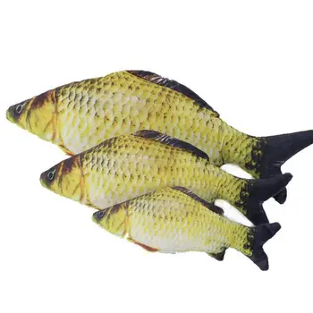 Pet Cat Toys Cute Fish Shape Chewing Toy Simulation Stuffed Fish with Catnip Pet Interactive Toy for Cats Kitten
Pet Cat Toys Cute Fish Shape Chewing Toy Simulation Stuffed Fish with Catnip Pet Interactive Toy for Cats Kitten