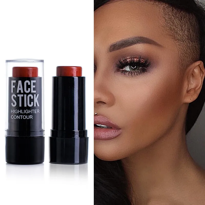 3D Highlighter Stick Fat Shape Long Lasting Brighten Makeup Effects Shiny High Gloss Rod Face Makeup -
3D Highlighter Stick Fat Shape Long Lasting Brighten Makeup Effects Shiny High Gloss Rod Face Makeup -