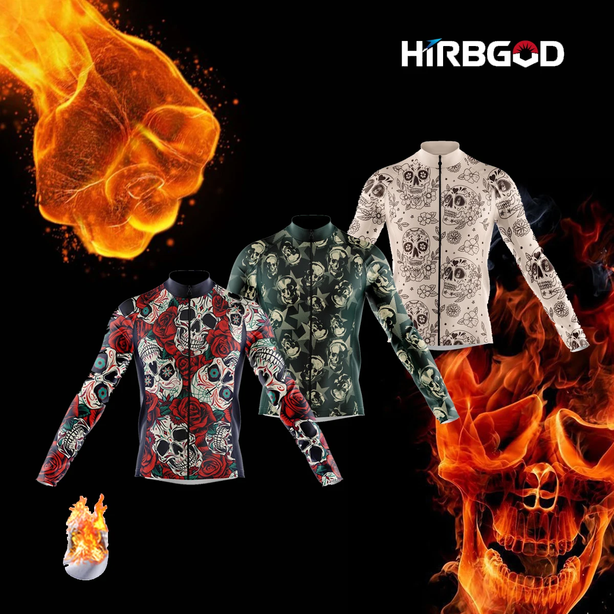 HIRBGOD 2022 Skull Print Tops Outdoor Jacket Men Winter Long Sleeve Bike Clothes Thermal Fleece MTB Bicycle Clothing ,TYZ790-01
HIRBGOD 2022 Skull Print Tops Outdoor Jacket Men Winter Long Sleeve Bike Clothes Thermal Fleece MTB Bicycle Clothing ,TYZ790-01