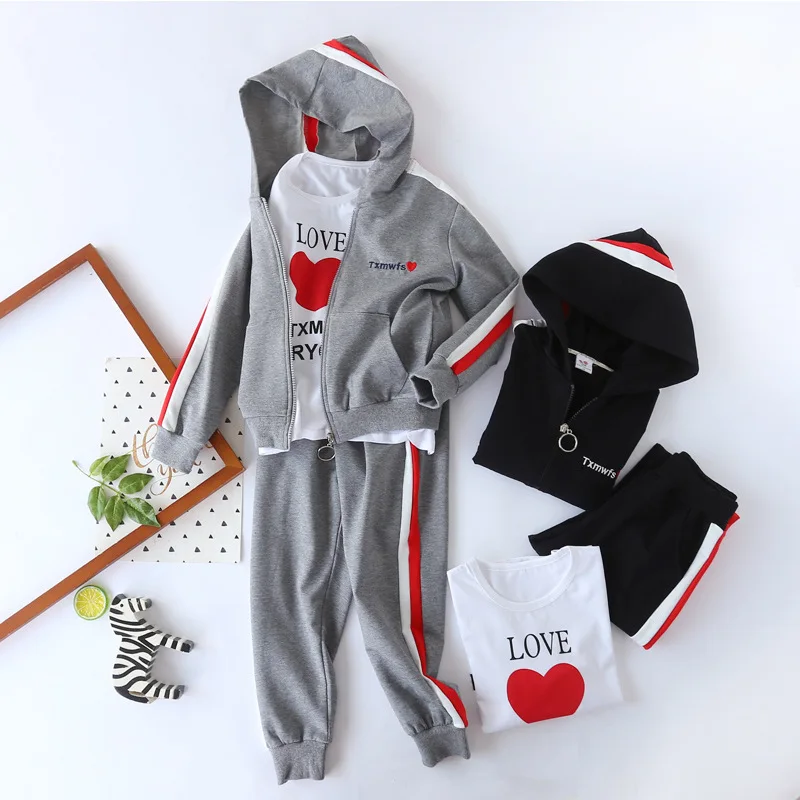 2019 Spring And Autumn New Style Long Sleeve Sports with Set Zipper Embroidered Brace Three-piece Set
2019 Spring And Autumn New Style Long Sleeve Sports with Set Zipper Embroidered Brace Three-piece Set