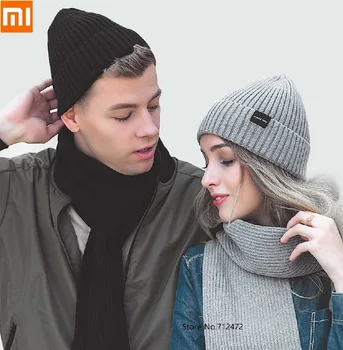 Xiaomi Fashion warm velvet knit hat Comfortable Women Winter Hat Knitting Beanies Hat Unisex cap 
Xiaomi Fashion warm velvet knit hat Comfortable Women Winter Hat Knitting Beanies Hat Unisex cap