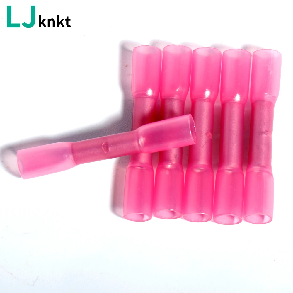 Heat Splice Universal Insulated Shrink AWG Electrical Butt Crimp Terminals Waterproof Fully Seal Wire Assortment Connector
Heat Splice Universal Insulated Shrink AWG Electrical Butt Crimp Terminals Waterproof Fully Seal Wire Assortment Connector