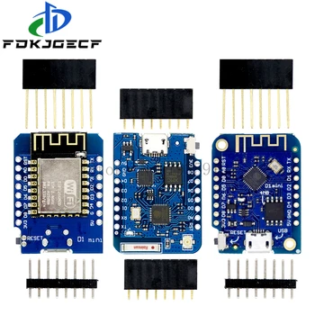 WeMos D1 Mini Pro V3.0 NodeMcu 4MB/16MB bytes Lua WIFI Internet of Things Development board based ESP8266 CH340G Nodemcu V2
WeMos D1 Mini Pro V3.0 NodeMcu 4MB/16MB bytes Lua WIFI Internet of Things Development board based ESP8266 CH340G Nodemcu V2