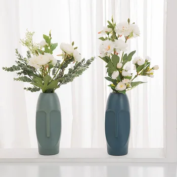 Flower Vase Decoration Home Plastic Vase White Imitation Ceramic Flower Pot Flower Basket Nordic Decoration Vases for Flowers 
Flower Vase Decoration Home Plastic Vase White Imitation Ceramic Flower Pot Flower Basket Nordic Decoration Vases for Flowers