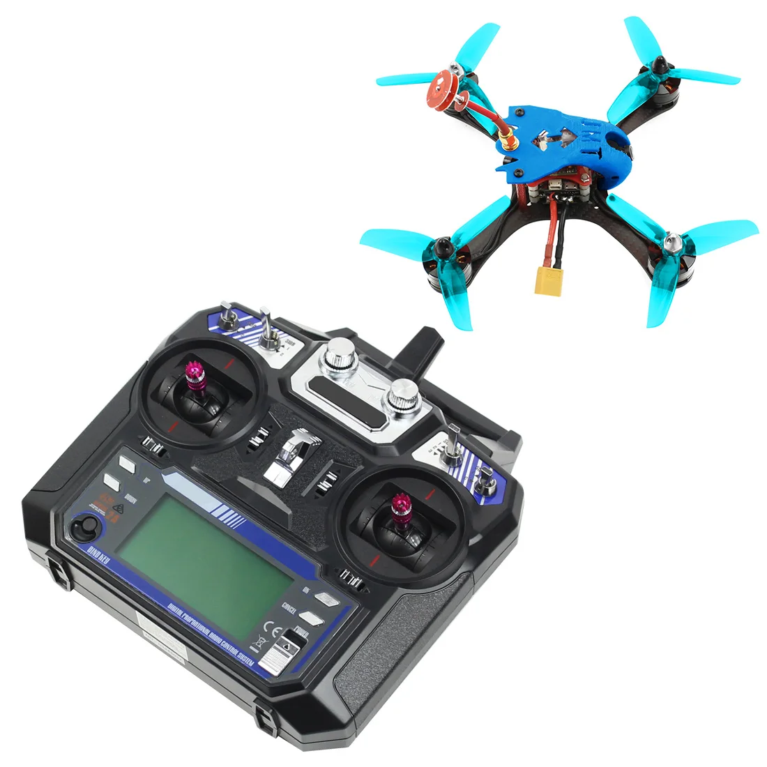 

T180 4 Inch 5.8G FPV Racing Drone HD Camera Baby Turtle 800TVL Betaflight F4 Pro V2 OSD Brushless 3S 2.4G 6CH RC Quadcopter RTF