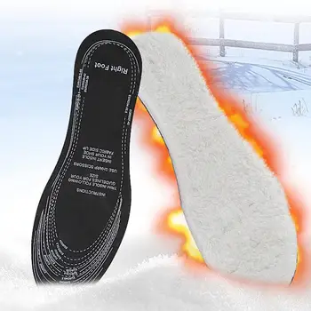 New 2Pcs Women Men Winter Warm Thicken Soft Breathable Shock Absorption Insoles Pads
New 2Pcs Women Men Winter Warm Thicken Soft Breathable Shock Absorption Insoles Pads