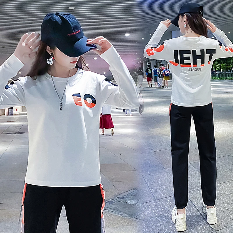 2 Piece Sets Womens Outfits Sweat Suits Sport Pants Clothes Korean Fashion Trendy Clothes Fall Autumn 2020 Female Long Sleeve
2 Piece Sets Womens Outfits Sweat Suits Sport Pants Clothes Korean Fashion Trendy Clothes Fall Autumn 2020 Female Long Sleeve