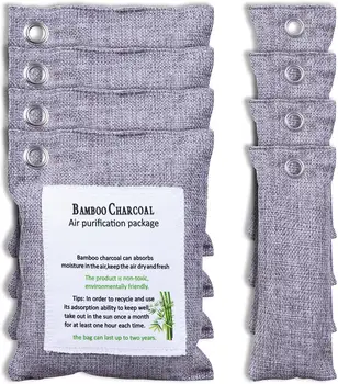 Air Purifying Bags Activated Bamboo Charcoal Bags for Home, Car, Closet, Bathroom, Basement, Litter Box, Shoe
Air Purifying Bags Activated Bamboo Charcoal Bags for Home, Car, Closet, Bathroom, Basement, Litter Box, Shoe