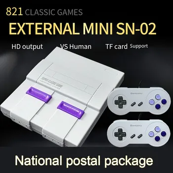 Newproduct High-definition MINI Handled Video Game SNES Built-in 8-bit HDMI 821/621 Games TV Output Game Console Support Tf Card
Newproduct High-definition MINI Handled Video Game SNES Built-in 8-bit HDMI 821/621 Games TV Output Game Console Support Tf Card