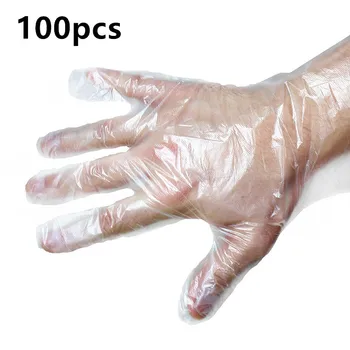 100 Pcs HDPE Clear Disposable Food Grade Gloves Cleaning Lightweight Portable Convenient To Use Protective Skin Friendly Tools
100 Pcs HDPE Clear Disposable Food Grade Gloves Cleaning Lightweight Portable Convenient To Use Protective Skin Friendly Tools