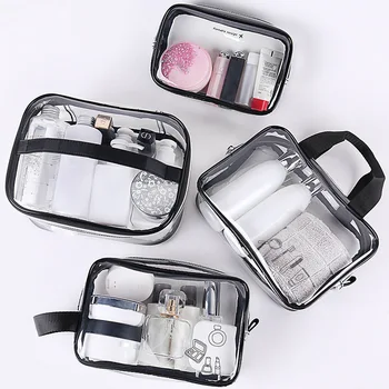 Women's Transparent Cosmetic Bag Waterproof Travel Storage Bag Clear Makeup Beauty Wash Organizer Bath Toiletry Storage Kit 
Women's Transparent Cosmetic Bag Waterproof Travel Storage Bag Clear Makeup Beauty Wash Organizer Bath Toiletry Storage Kit