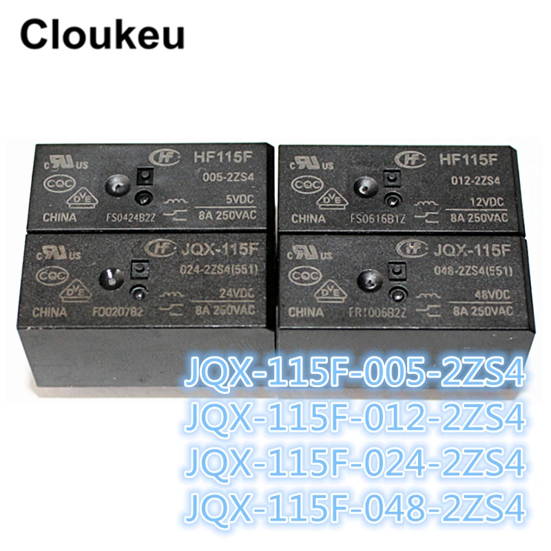 Реле DIP8 HF115F- 005 012 024 048 -2ZS4 JQX-115F- 5В 12В 24В 48В 8A | Обустройство дома