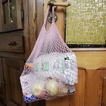 Mesh Shopping Bag Reusable String Fruit Storage Handbag Totes Women Shopping Mesh Net Woven Bag Shop Grocery Tote Bag
Mesh Shopping Bag Reusable String Fruit Storage Handbag Totes Women Shopping Mesh Net Woven Bag Shop Grocery Tote Bag