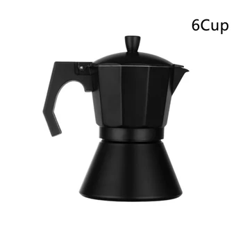 Mocha Pot Aluminum Alloy Restaurant Coffee Maker Percolator 3cup 6cup 9cup Durable Machine Hot Brew Home Office Barista
Mocha Pot Aluminum Alloy Restaurant Coffee Maker Percolator 3cup 6cup 9cup Durable Machine Hot Brew Home Office Barista