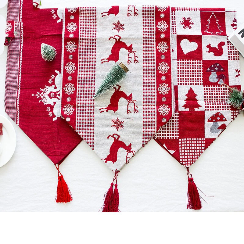 Christmas Decorations Creative Christmas Elk Print Table Flags Christmas Desktop Decorations
Christmas Decorations Creative Christmas Elk Print Table Flags Christmas Desktop Decorations