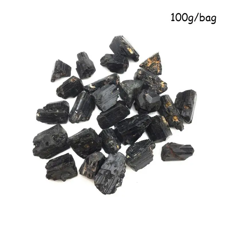 100g/bag Black Tourmaline Material Tourmaline Quartz Stone Crystal Quartz home Decorating Stone Fish Tank DIY Natural Decor
100g/bag Black Tourmaline Material Tourmaline Quartz Stone Crystal Quartz home Decorating Stone Fish Tank DIY Natural Decor