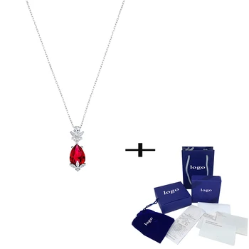 2020 New Fashion Simple LOUISSON Red Crystal Necklace Classic Jewelry For Wife,mother Birthday Delicate Jewelry Gift
2020 New Fashion Simple LOUISSON Red Crystal Necklace Classic Jewelry For Wife,mother Birthday Delicate Jewelry Gift