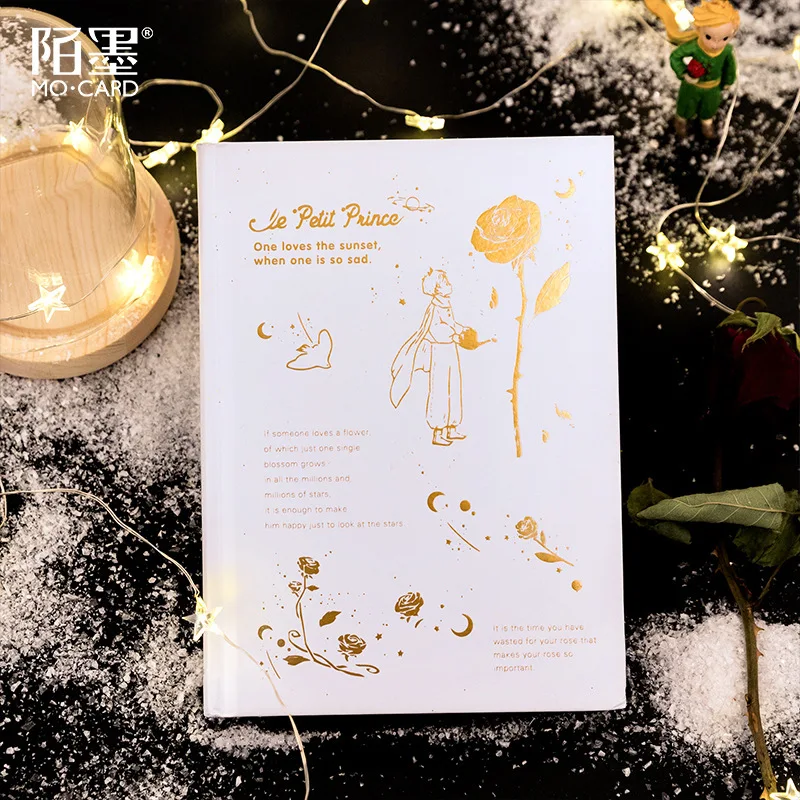The Little Prince Series Gilding Notebook Diary Hardback Edition Exquisite Stationery Gift For Children
The Little Prince Series Gilding Notebook Diary Hardback Edition Exquisite Stationery Gift For Children