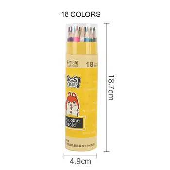 Colored Pencils Professional Durable Wood 18colors Children Drawing Tool Arts Pencil Gifts Graffiti
Colored Pencils Professional Durable Wood 18colors Children Drawing Tool Arts Pencil Gifts Graffiti