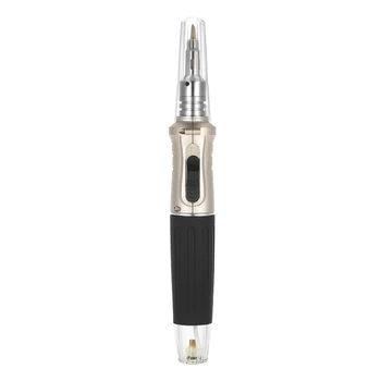 Hot HS-1115K Soldering Iron Professional 10 in 1 Soldering Iron Set Butane Gas Soldering Iron Set 26ml Welding Equipment
Hot HS-1115K Soldering Iron Professional 10 in 1 Soldering Iron Set Butane Gas Soldering Iron Set 26ml Welding Equipment