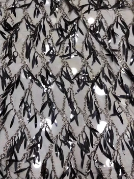 Hot Selling Nigerian Bridals Dress French Net Lace Sequins Embroidery Lace Fabrics High Quality 2019 FJ2816
Hot Selling Nigerian Bridals Dress French Net Lace Sequins Embroidery Lace Fabrics High Quality 2019 FJ2816