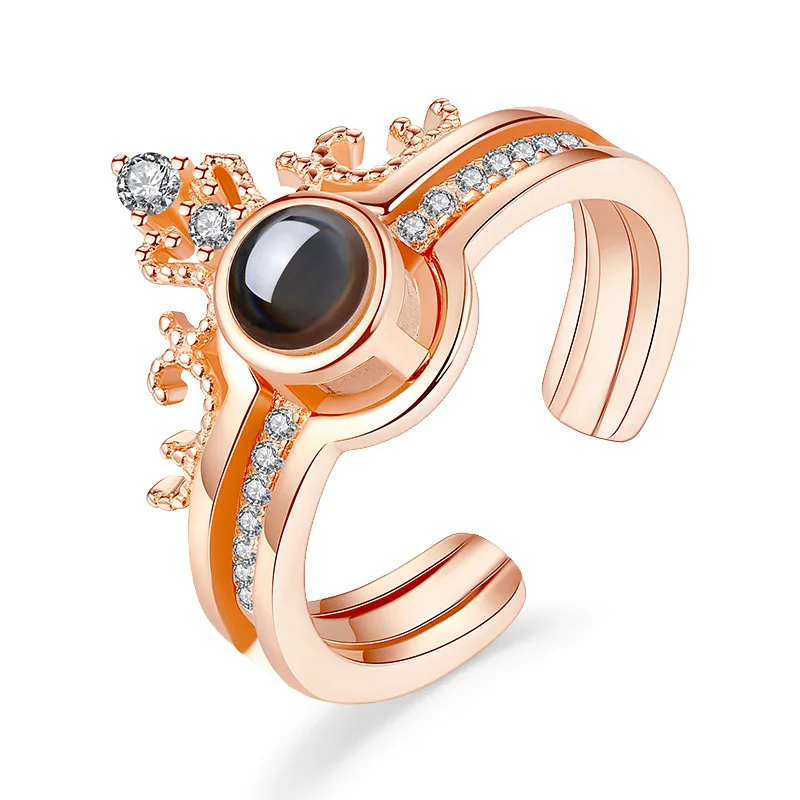 Heart-shaped Memory Engagement Ring Female 100 Kinds I Love You Language Lovers Projection Couple Jewelry Accessories QJ29
Heart-shaped Memory Engagement Ring Female 100 Kinds I Love You Language Lovers Projection Couple Jewelry Accessories QJ29
