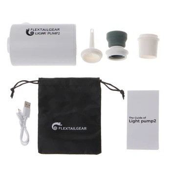 Waterproof Mini Light Air Pump USB Charge for Inflatables Quick Inflate Deflate
Waterproof Mini Light Air Pump USB Charge for Inflatables Quick Inflate Deflate