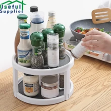 Kitchen Shelves Spice Organizer Plastic Storage Rack Rotating Food Holder Refrigerator Desktop Bottle Seasoning Shelf Turntable 
Kitchen Shelves Spice Organizer Plastic Storage Rack Rotating Food Holder Refrigerator Desktop Bottle Seasoning Shelf Turntable