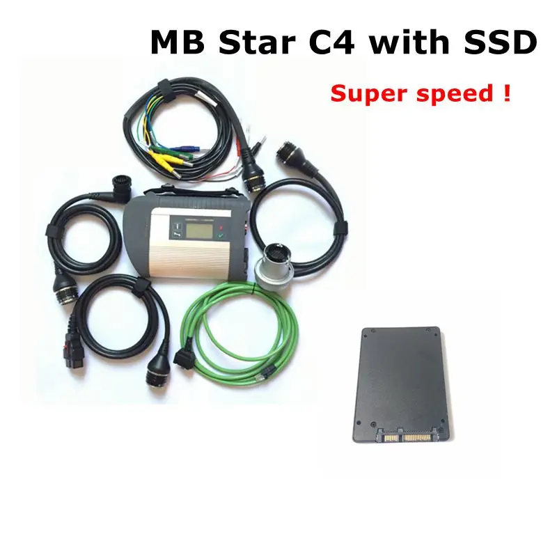 Diagnostic Tool MB Star C4 SD Connect Software SSD V2019.09 Wifi MB Star SD Compact C4 Multiplexer with cables multi-languages
Diagnostic Tool MB Star C4 SD Connect Software SSD V2019.09 Wifi MB Star SD Compact C4 Multiplexer with cables multi-languages