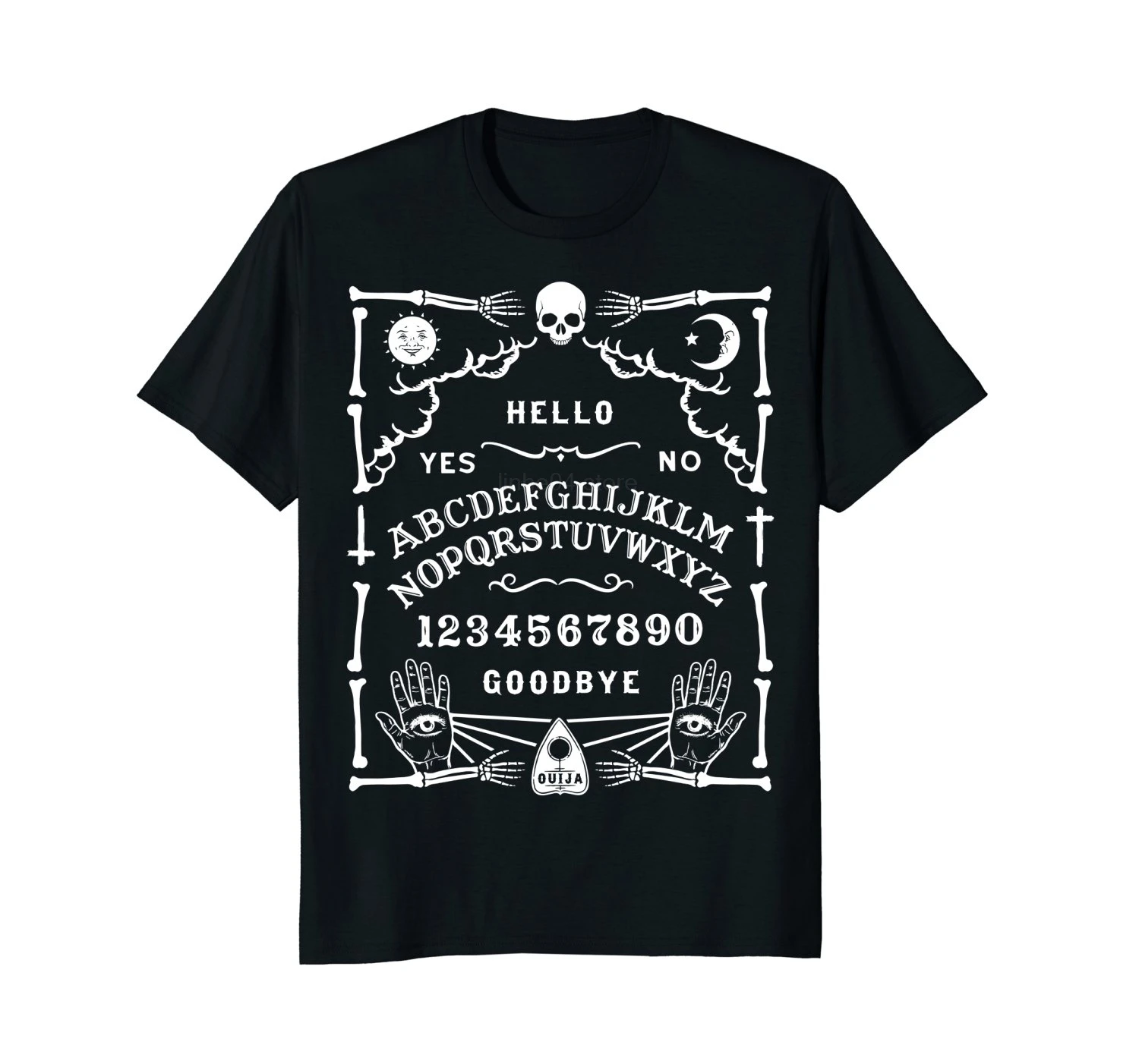 Футболка Ouija мужская летняя стильная модная рубашка с надписью Spirit Board | Мужская
