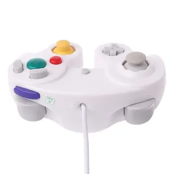 NGC Wired Game Controller GameCube Gamepad for WII Video Game Console Control with GC Port
NGC Wired Game Controller GameCube Gamepad for WII Video Game Console Control with GC Port