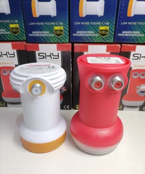 Sky SR-320mini, SR-3602 Universal KU digital HD simple, doble, Quad LNB alto ganar ruido bajo antena satel
Sky SR-320mini, SR-3602 Universal KU digital HD simple, doble, Quad LNB alto ganar ruido bajo antena satel