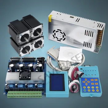 CNC Kit With TB6560 4 Axis Set Standard Version Driver Board & HB Motor/PSU
CNC Kit With TB6560 4 Axis Set Standard Version Driver Board & HB Motor/PSU
