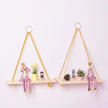 1Pc Solid Wood Rope Wall Hanging Frame Retro Floating Storage Rack Home Decoration Living Room Wall Storage Rack
1Pc Solid Wood Rope Wall Hanging Frame Retro Floating Storage Rack Home Decoration Living Room Wall Storage Rack