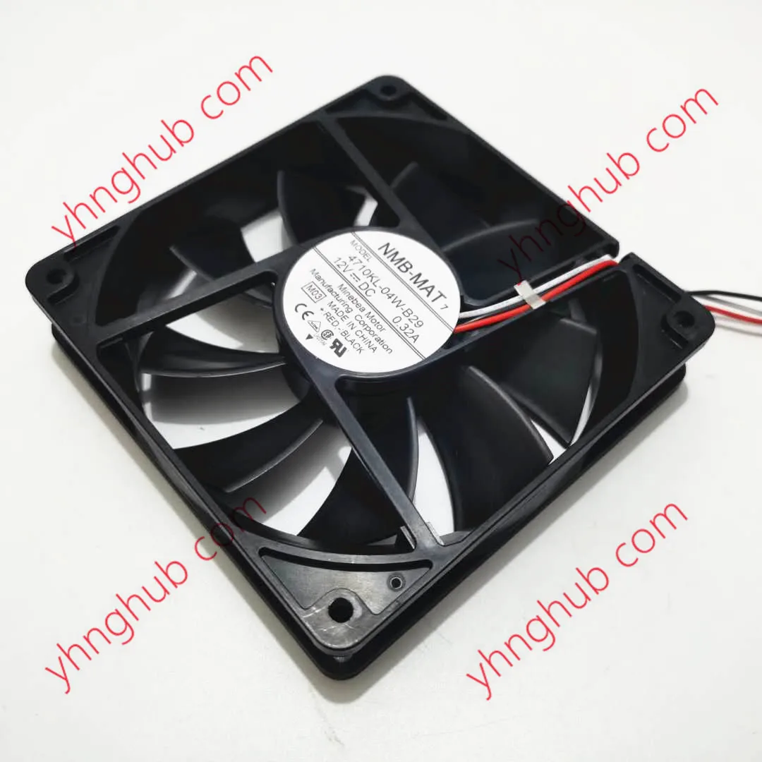 NMB-MAT 4710KL-04W-B29 M03 DC 12V 0.32A 120x120x25 мм вентилятор охлаждения сервера
NMB-MAT 4710KL-04W-B29 M03 DC 12V 0.32A 120x120x25 мм вентилятор охлаждения сервера