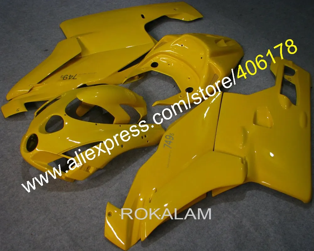 Customized Fairing 999 749 03 04 Full Set For Ducati 999s 749s 2003 2004 Yellow Motorcycle Fairings (Injection Molding)
Customized Fairing 999 749 03 04 Full Set For Ducati 999s 749s 2003 2004 Yellow Motorcycle Fairings (Injection Molding)