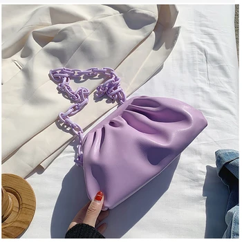 Dumpling Shaped Clutch Purses And Handbags Small Crossbody Bags For Women 2020 PU Leather Chain Shoulder Messenger Bag For Girls
Dumpling Shaped Clutch Purses And Handbags Small Crossbody Bags For Women 2020 PU Leather Chain Shoulder Messenger Bag For Girls