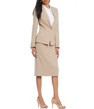 Custom Made Champagnel One Button Women's Skirt Suits Work Suits Business Suits Office Lady Suits 2 Piece JacketSkirt
Custom Made Champagnel One Button Women's Skirt Suits Work Suits Business Suits Office Lady Suits 2 Piece JacketSkirt